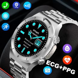 New ECG +PPG Smart Watch Men's Three High Laser Treatment Of Healthy Blood Pressure Bluetooth Call IP68 Waterproof Watch Women