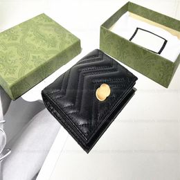 Top quality Genuine leather New style Luxury designer purses card holders Wallets men fashion small Coin holder Women Key Wallet h307p