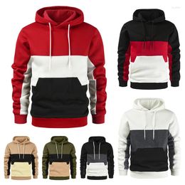 Men's Hoodies 2023 Explosive Products Colour Matching Hoodie And Women's Outdoor Sports Top European American Fashion Stree