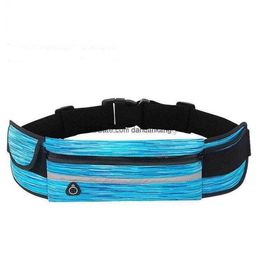 Waterproof Reflective Adjustable Waist Bag Fitness Fanny Pack Running Hiking Sport Pouch for universal all models Phones Outdoor Hip Belt Packs