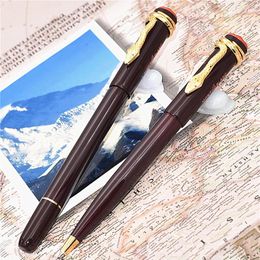 unique High qualit red resin Ballpoint Pen size Heritage Collection Dark Special Edition pens Snake clip school office gift287G