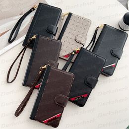 Folio Wallet Pouch Phone Case for iPhone 15 14 Plus 13 12 Pro Max Leather Full Protection Magnet Door Card Pocket Holder Cover with Hand Wrist Strap