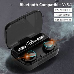 tws wireless bluetooth earphone noise reduction waterproof earbuds 12d hifi stereo sports headphones for iphone