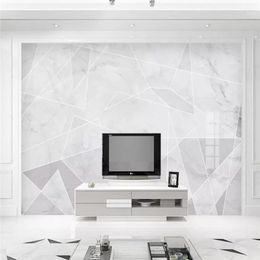 Wallpapers Decorative Wallpaper Modern Simple European Marble Texture TV Background Wall Painting