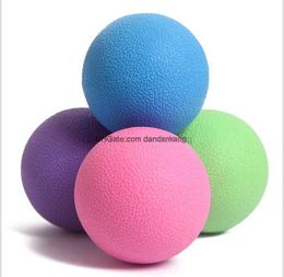 Fitness Massage Lacrosse Ball TPE Round Relax Relieve Fatigue Yoga Balls Tasteless Eco Friendly Sport Tools gym massager roller