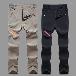 Men's Pants Summer Stretch Quick Dry Casual Reflective Breathable Waterproof Trousers Women Tactical Cargp Plus Size 3XL