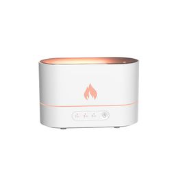 Humidifiers 250ml Flame Aroma Diffuser Usb Essential Oil Diffuser Ultrasonic Aromatic Essences Diffuser Air Humidifier for Home Office