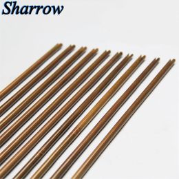 Sculptures 6/12/24/50 Pcs High Quality Bamboo Arrow Shaft Length 83cm Od 7mm and 8mm Diy Archery Bamboo Arrow for Bow Hunting Shooting