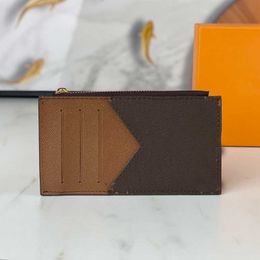 N64038 men designer wallets for women card holder original canvas leather coin purse high quality long wallet credit pocket Organiser mini wallet
