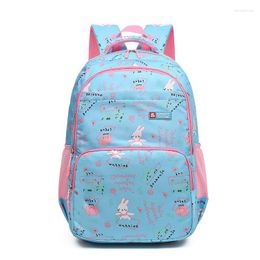 School Bags Primary Student Bag Children Girls Grades 1-6 Sweet And Cute Light Casual Backpack Large-capacity Schoolbag