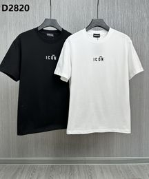 DSQ PHANTOM TURTLE Men's T-Shirts 2023 New Mens Designer T shirt Italy fashion Tshirts Summer T-shirt Male Soft and Comfortable 100% Cotton Tops 6833