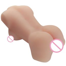 A Sex Doll Toys Massager Masturbator for Men Women Vaginal Automatic Sucking Silicone Artificial Vagina Realista Pocket Pussy Male Erotic Adult Game Shop UAU3