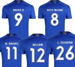 23-24 Home Cruzeiro Thai Quality Soccer jerseys yakuda local online store 9 BRUNO.R 11 W.RIBEIRO 12 WILLIAM 8 NETO ROMULO football wear