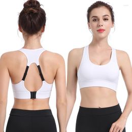 Yoga Outfit Sexy Backless Women Sports Bra Running Push Up Padded Fitness Top Adjustable Straps Athletic Vest Sport Underwear