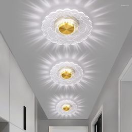 Wall Lamp LED Ceiling Light Acrylic Living Room Bedroom Creative Minimalist Balcony Cloakroom Lighting Fixture
