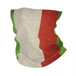 Scarves Italian Flag Italy Bandana Neck Cover Printed Wrap Scarf Multi-use Cycling Hiking Fishing For Men Women Adult Washable