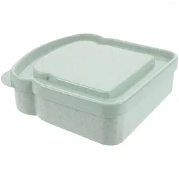 Plates Box Kids Containers Outdoor Bread Sandwich Reusable Sealable Adults Small Toddler Microwave Safe Lids