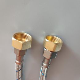 Bathroom Sink Faucets Wholesale Copper Brass Europe Faucet G3/8 Hose To Chinese Brazil G1/2 Pipe Adapter Connector