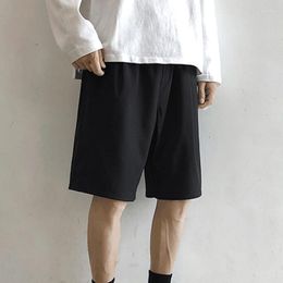 Men's Shorts #4008 Summer Casual Capris Cotton Pants Sports Beach Short Masculino Loose Black White Grey Khaki Plus 5XL