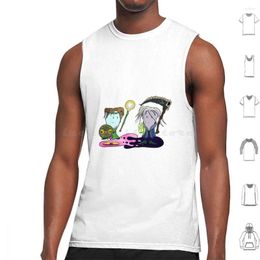 Mens Tank Tops Din Adamları yelek kolsuz dnd ve din adamı hayatı Ölüm