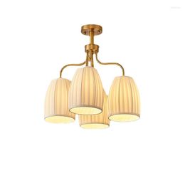 Ceiling Lights Retro Small Living Room Master Bedroom Lamps American Romantic