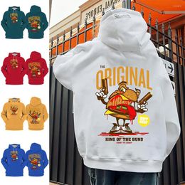 Men's Hoodies 2023 Trendy Hip Hop Sweatshirt Hoody Hoodie Autumn Winter Print Pattern Personality Oversized Jumper Top