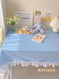 Table Cloth Dressing Pad Desk Dormitory Lace Tablecloth