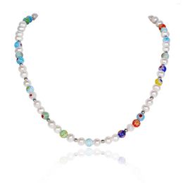 Choker NEKOL Pearl Necklace For Women Fashion Jewelry Accessories Gifts Ladies Luxury Beaded Necklaces Jewellery Wholesale