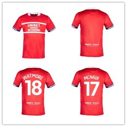 23 24 MidDLesBROUH Stadium Jersey Sunderland Jungen-Stadionkostüm 23 24 Maillot Foot ROBERTS GOOCH STEWART DIALLO