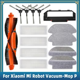 Boormachine Replacement for Xiaomi Mi Robot Vacuummop P Styj02ym Spare Parts Accessories Main Side Brush Hepa Filter Mop Rag Cloth Cover