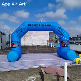 5mWx3mH Inflatable Arch Entrance Inflatable Archway Start Finish Line Racing Arch for Sport Event