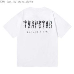 Trapstar Designers Mens t Shirt Summer Loose Tees Fashion Man Casual Luxurys Clothing Street Short Sleeve Women Shirts Size S-xxl 12 trapstar ZR5Q