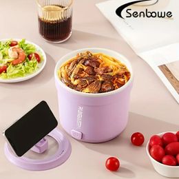 1L Electric Hot Pot - Cook Noodles, Soup & More in Minutes with Non-Stick Surface!