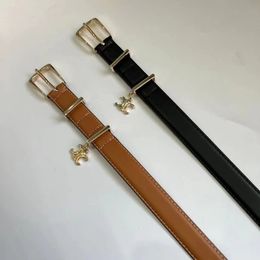 New designer belt network red smooth buckle needle buckle belt fashion casual belt 90-115cm