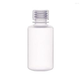 30ml-1000ml Translucent Narrow Mouth Plastic Bottle With Lid Reagent Emulsion Liquid Container