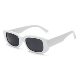2235 Dropshipping Rectangle Sunglasses Women Oval Vintage Brand Designer Colorful Square Sun Glasses UV400 High Quality Eyewear