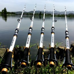 Accessories Ghotda Sea Pole Carbon Frp Material Fishing Rod Quality 2.1m 3.6m Telescopic Fishing Rod Carbon Fibre Spinning Rod