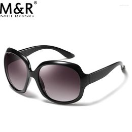 Sunglasses Stylish Simplicity Women's Oval Retro Bright Black Gradient Purple Grey Eyeglass Frame Summer Outing Sunshade Glasses