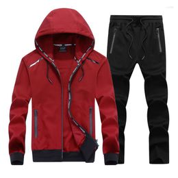 Men's Tracksuits Big Man Fashion Super Large High Quality Casual Loose Arrival With Hat Autumn Winter Jacket Plus Size L-7XL 8XL 9XL