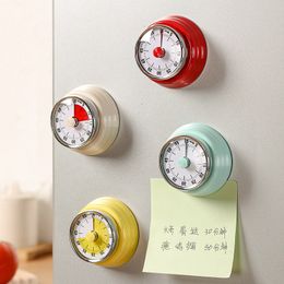 Kitchen Timers Timer Stainless Steel Mechanical Reminder Countdown with Magnet Cooking Teaching Multifunctional Baking 230721