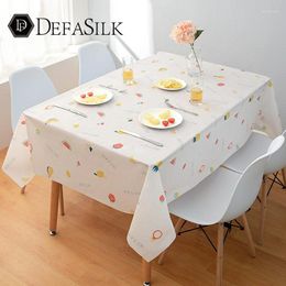 Table Cloth Waterproof Oil Resistant And Washable PVC Children's Birthday Party Plastic Coffee Mat