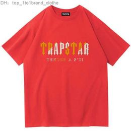 Mens Trapstar t Shirt Short Sleeve Outfit Chenille Tracksuit Black Cotton London Streetwear S-3xl 5 trapstar 3XOV