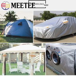 Sculptures 1/2/3m 175cm 210d Oxford Waterproof Fabric Encrypted Sier Cloth Sunscreen Uv Diy Sewing Car Awning Sunshade Umbrella Material