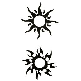 Big Sun Totem Waterproof tattoo sticker harajuku sleeve tatoo tatuajes temporales a prueba de agua body feminino tatuagem