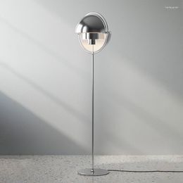 Stehlampen Lite Lampe Nordic Minimalist Chrom Licht Schlafzimmer Home Decor Nachttisch Studie Lesen Metall Wohnzimmer