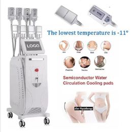 SPA use Cryolipolysis Slimming machine 8 freezz handles cryo ems rf Cooling EMS radio frequency Fat Reduce skin tighten beauty machine with 2 years warranty