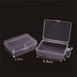 6 8 5 2 5cm Universal Small Packaging Storage Box Plastic Fishing Bait Box228x