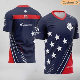 Men's T-Shirts 2020 LOL Team G2 T Shirt Men Women Fan Gaming Shirts USA Jersey Custom ID T Shirts High Quality Clothing Comfortable