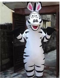 Halloween zebra Mascot Costume High Quality Bird Cartoon pinto Anime theme character Christmas Carnival Party Fancy Costumes