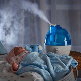 1pc Cool Mist Humidifier (2.2L Water Tank) Quiet Ultrasonic Humidifiers For Bedroom & Large Room - Adjustable -360 Rotation Nozzle, Auto-Shut Off, Humidifiers